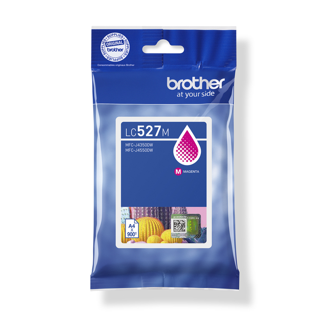 Cartouche d'encre Brother LC-527M rouge