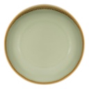 Assiette Olympia Kiln plate Ø23cm 6 pièces vert mousse