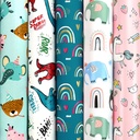Inpakpapier Rotolux Rosie 200x70cm assorti
