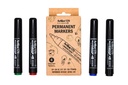 Permanent marker Artline 170 Dry Safe Eco rond medium ass 4 stuks