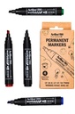 Permanent marker Artline 190  Dry Safe Eco schuin 2-5mm assorti 4st