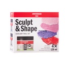 Médium Sculpter & Modeler Amsterdam Mini set 4 pièces 120ml