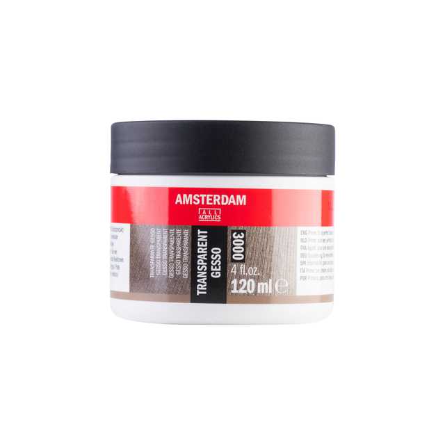 Gesso Amsterdam Mini 3000 120ml transparent