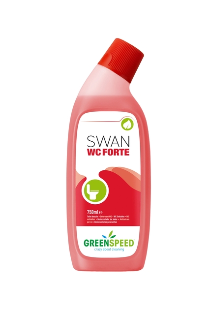 Détartrant toilette Greenspeed Swan WC Forte 750ml rouge