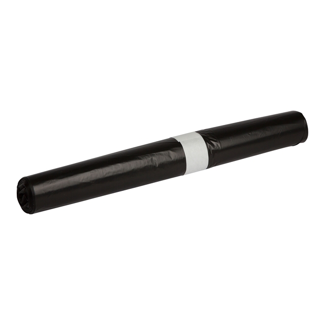 Sac poubelle Propsac HDPE T23 58x100cm 70L noir rouleau de 25 pièces