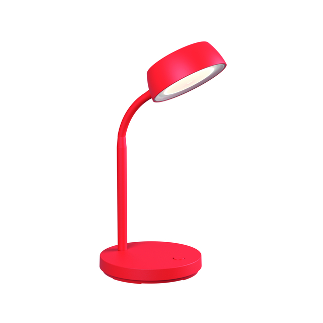 Lampe de bureau MAULabby LED rouge clair