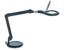 Lampe Loupe MAULmakro LED socle lentille 144cm2 noir
