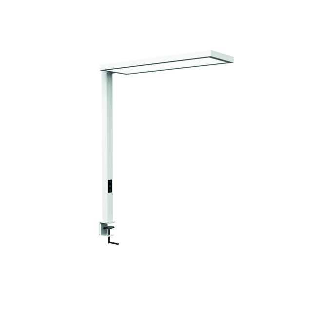 Werkpleklamp tafelklem MAUL Senja LED beweging- daglichtsensor dimbaar wit