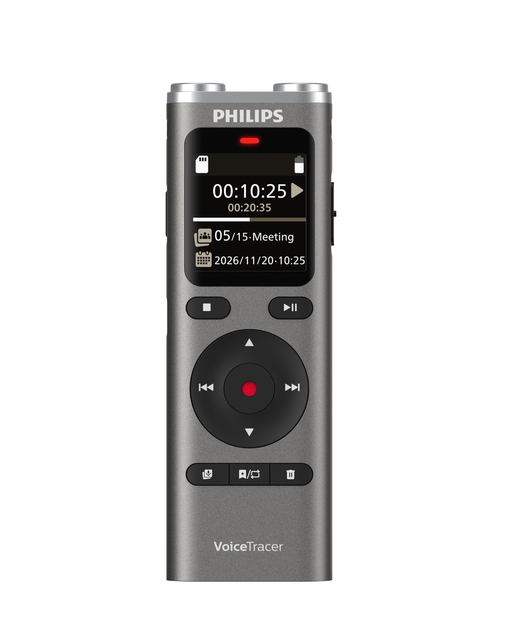 Enregistreur vocal numérique Philips DVT 2075 pour interviews