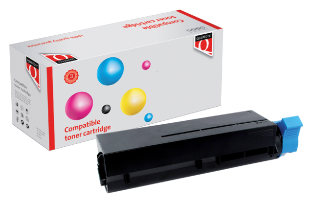 Cartouche toner Quantore Oki 44574702 noir