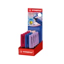 Surligneur STABILO BOSS Wildflower petit présentoir assorti