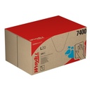 Papier d'essuyage WypAll L20 General Clean 7400 420x330mm boîte distributeur 280 feuilles bleu