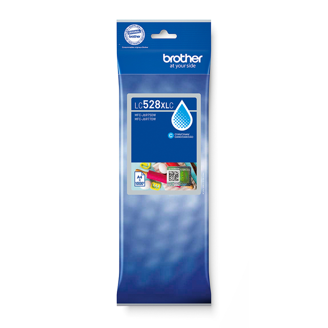 Cartouche d'encre Brother LC-528XLC bleu
