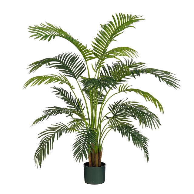 Plante artificielle Mica Palmier Areca pot vert résistant à l'eau