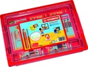 Crayon de couleur STABILO 882 woody 3 en 1 avec 2 taille-crayons Classpack 48 pièces
