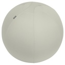 Actieve zitbal Leitz Ergo 65cm anti-rol lichtgrijs