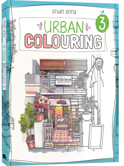 Album de coloriage MUS Urban Colouring 3
