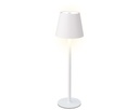 Tafellamp Lumineo led oplaadbaar steady buiten wit