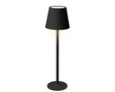 Lampe de table Lumineo LED rechargeable steady extérieur noir