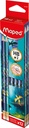 Potlood Maped Dragon HB met gum assorti 12 stuks