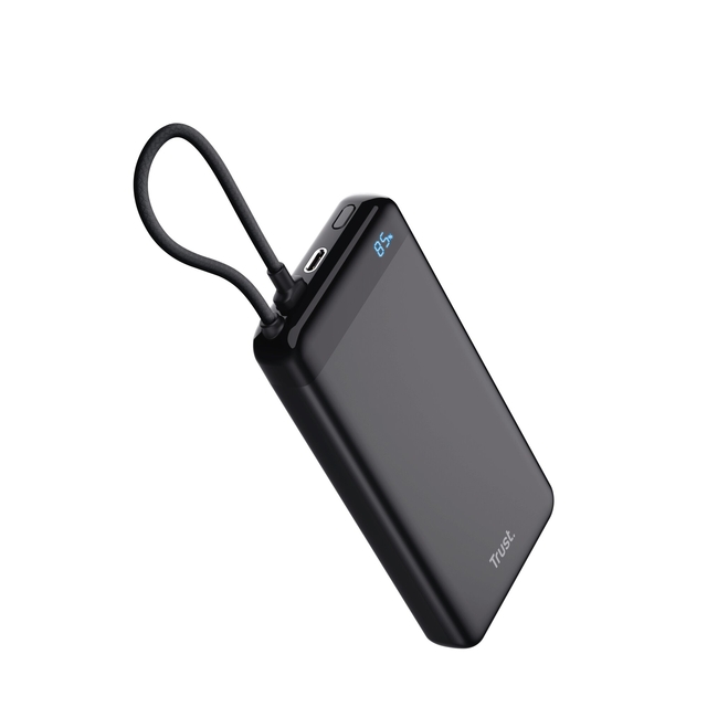 Batterie externe Trust Fiera 20.000 avec câble