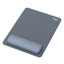 Muismat met polssteun Fellowes Breyta XL blauw