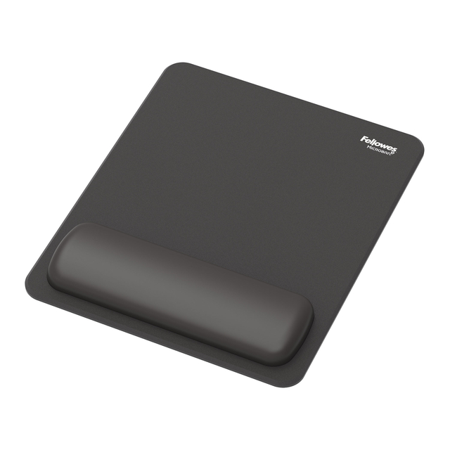 Tapis de souris avec repose-poignet Fellowes Breyta noir
