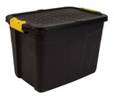 Caisse de rangement Bankers Box 60L avec prises robustes noir