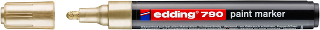 Marqueur peinture edding 790 base alcool 2-3mm or
