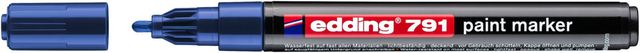 Marqueur peinture edding 791 base alcool 1-2mm bleu