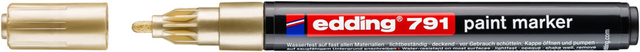 Marqueur peinture edding 791 base alcool 1-2mm or