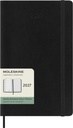 Agenda 2027 Moleskine 12 mois Planner Weekly 7 jours/1 page Large CS black