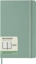 Agenda 2027 Moleskine 12 mois Planner Weekly 7 jours/1 page Large CR sage green