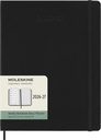 Agenda 2027 Moleskine 18M Planner Weekly 7dagen/1pagina xl hc black