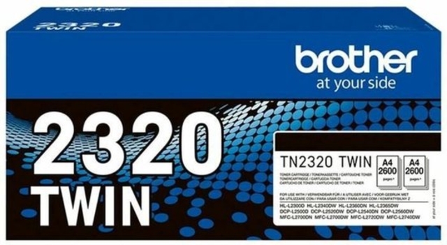 Toner Brother TN-2320TWIN noir