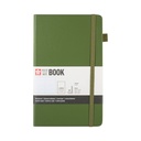 Carnet de notes Sakura Large 130x210mm ligné couverture rigide pin