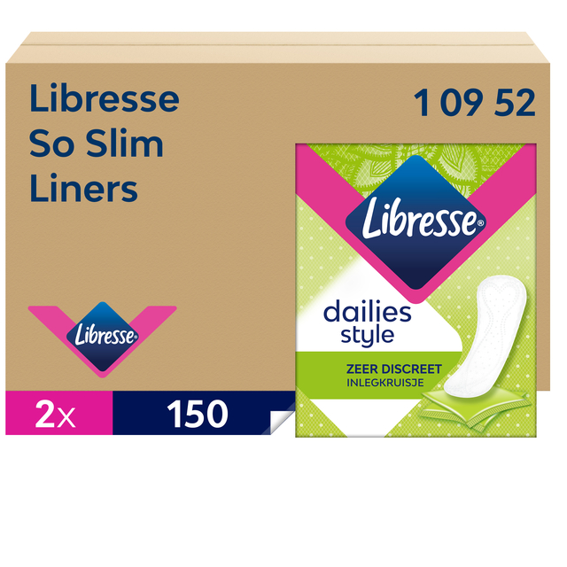 Inlegkruis Libresse P2 So Slim 150 stuks