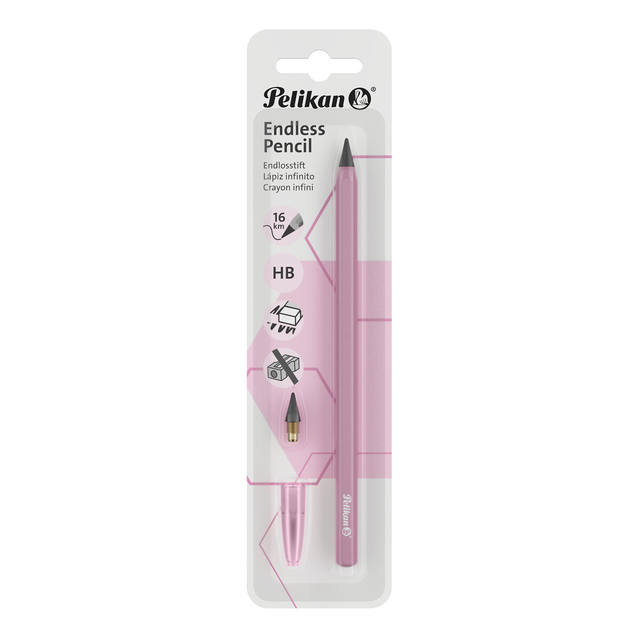 Crayon Pelikan Endless Pencel rose