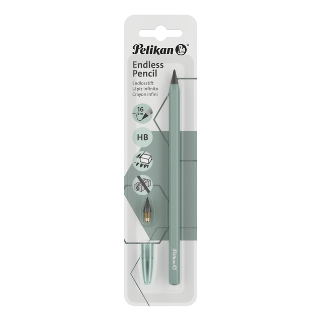 Crayon Pelikan Endless Pencel gris