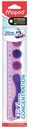 Règle Maped Kidy Learn Concentration 20cm violet