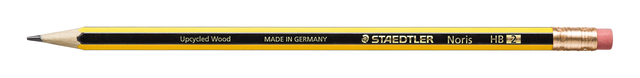 Crayon Staedtler Noris HB avec embout gomme