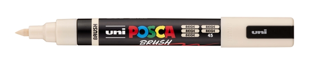 Marqueur peinture Uni POSCA PC-5BR pointe pinceau Medium beige