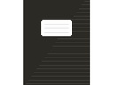 Schrift Kangaro A5 lijn 80 pagina's 60gr zwart pak à 10 stuks