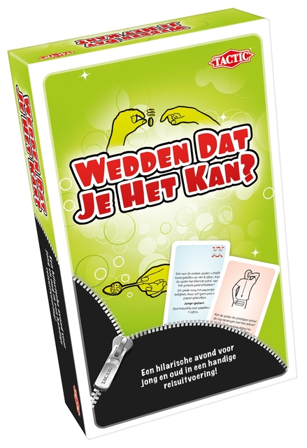 Spel Tactic Wedden dat je het kan?