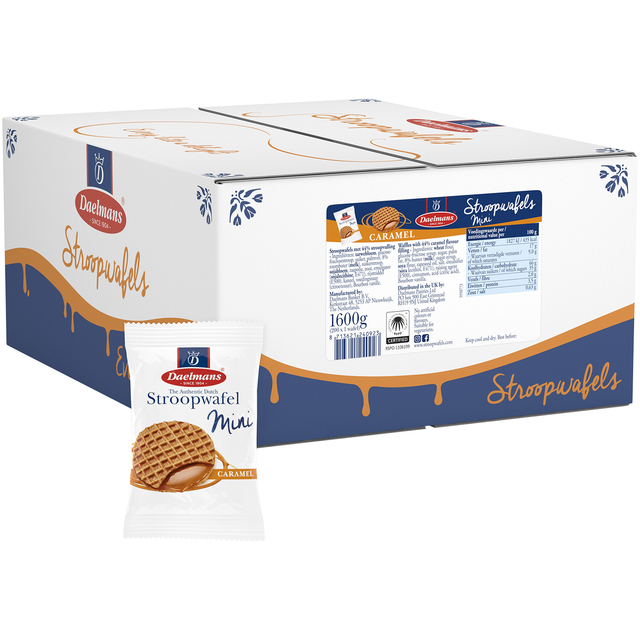 Stroopwafel Daelmans mini 200 stuks