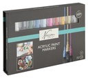 Marqueur acrylique Nassau set 10 couleurs