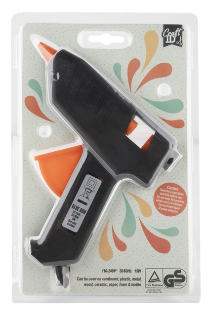 Pistolet à colle Craft ID inclus 2 bâtons de colle