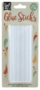 Bâton de colle Craft ID 15x1,1cm 10 pièces transparant