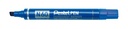 Marqueur Pentel biseau 1,2-6mm bleu