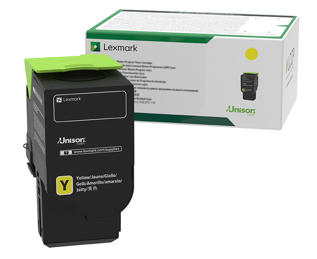 Cartouche toner Lexmark C232HY0 HC jaune